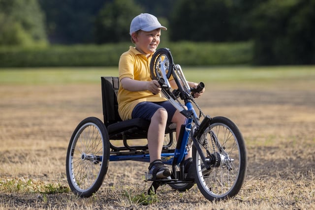 The new all ability cycles were a big hit at Council's recent all inclusive family event at Limavady's Roe Mill Recreation Grounds.  Credit: MCAULEY MULTIMEDIA