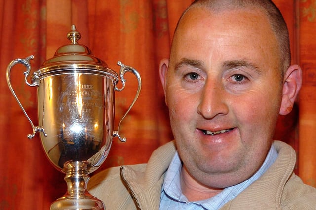 Philip McKnight, Woods bowling club men’s singles winner in 2007.
