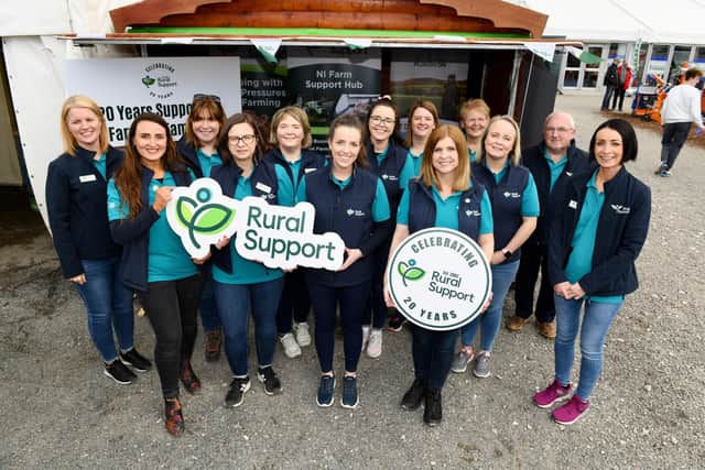 Rural Support Staff team at last years Balmoral Show.