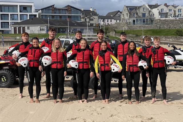 RNLI lifeguards have spent the last month going through inductions and pre-season training. Photo provided by RNLI