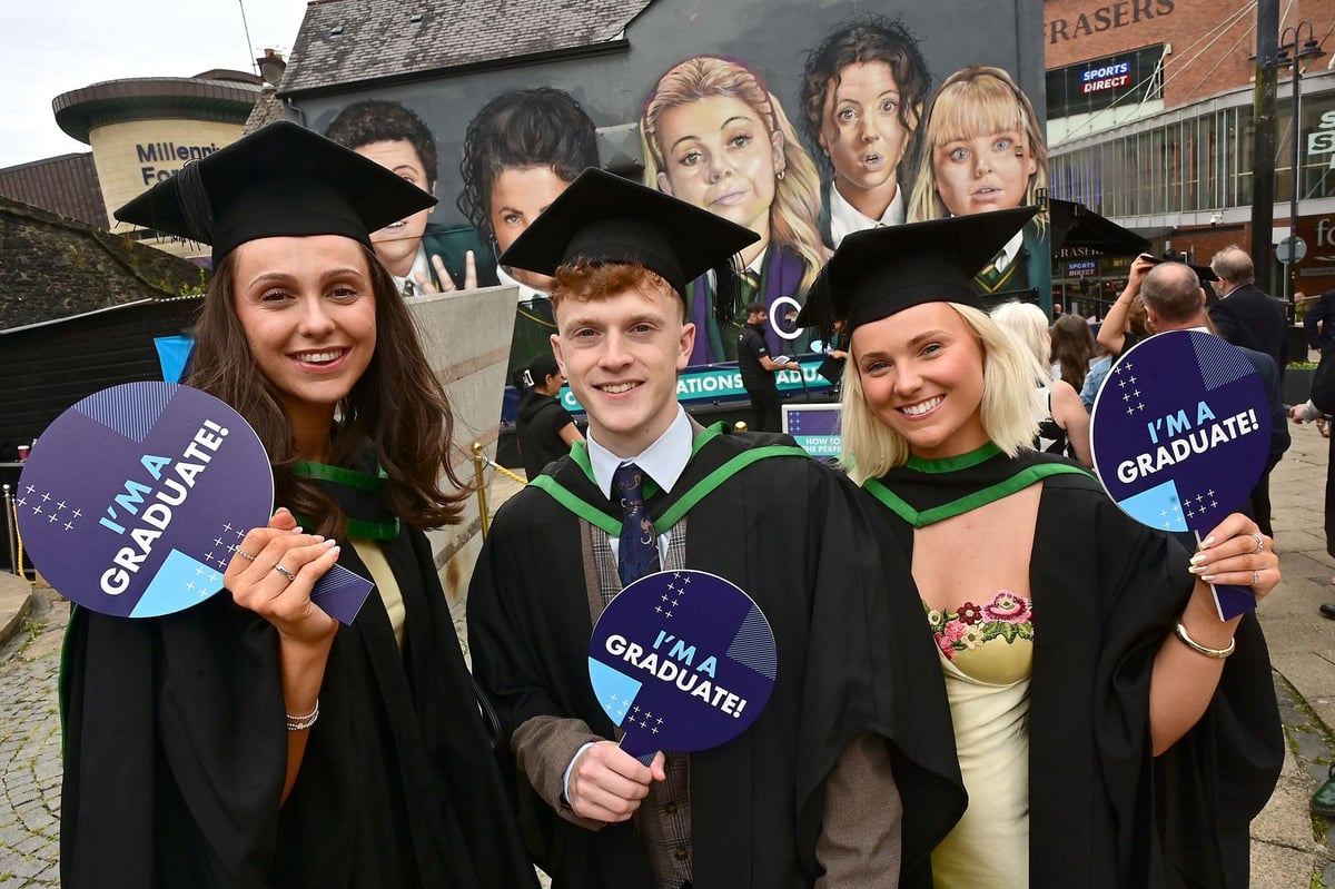 16 fabulous photos from Ulster University graduations in Derry~Londonderry on Tuesday (July 9)