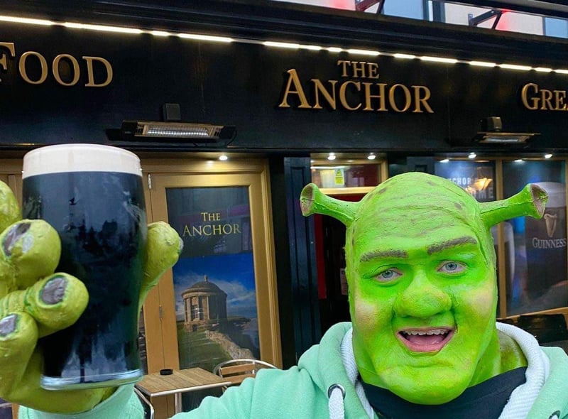 A quick stop off for Shrek