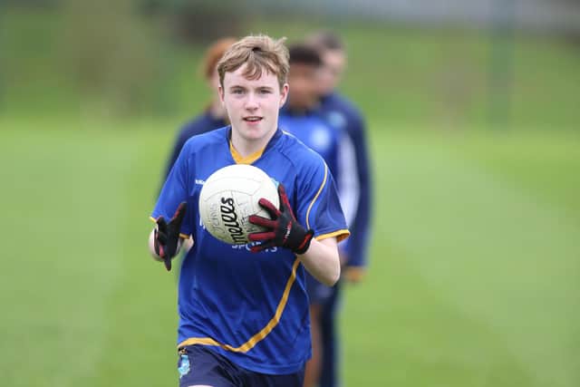 Joel McGarry is a keen sports player. Picture: Paul McErlane