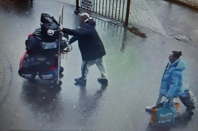 The two prisoners were seen in Lanyon Place Train Station in Belfast on Saturday, January 21 at approximately 1.45pm