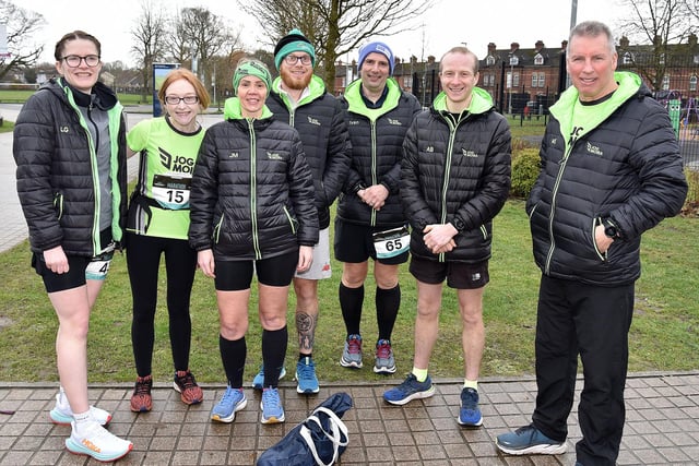 Members of the Jog Moira Running Club who took part in the Portadown Running Club Festival of Running. PT11-202.