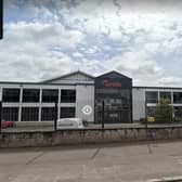 Workers at Survitec in Dunmurry prepare for strike action. Pic by Google