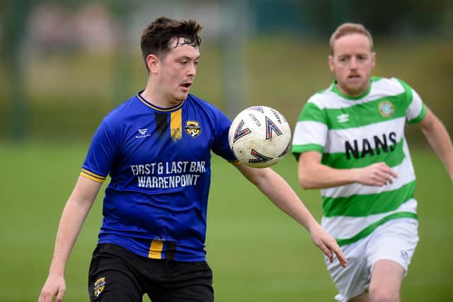 Ronan Fegan hit the net for Millburn on Saturday.