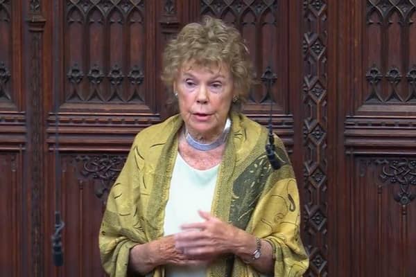 Baroness Hoey has questioned the government on the impact of the Windsor Framework on a landmark legal ruling on the definition of a woman.