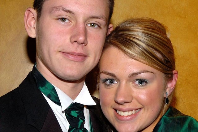 Alastair Thom and Rebecca Sloan pictured at the Cookstown High School formal held in the Glenavon House Hotel in 2006.