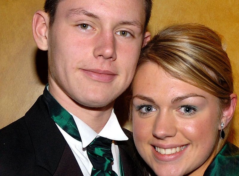 Alastair Thom and Rebecca Sloan pictured at the Cookstown High School formal held in the Glenavon House Hotel in 2006.