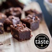 Gold & Browne’s gluten-free double chocolate brownie has been awarded a Great Taste 1-Star award. Picture: Gold & Browne’s