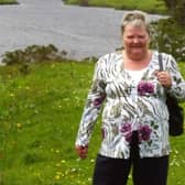 Sandra before her weight loss. Pic credit: Unislim