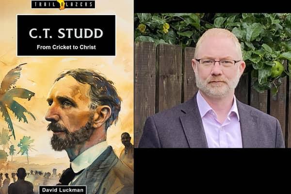 Lisburn minister David Luckman has penned a new children's book about the life of CT Studd. Pic credit: David Luckman
