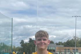 Tom McAllister captained Ulster U19 Vs Irish Qualified. (Contributed).