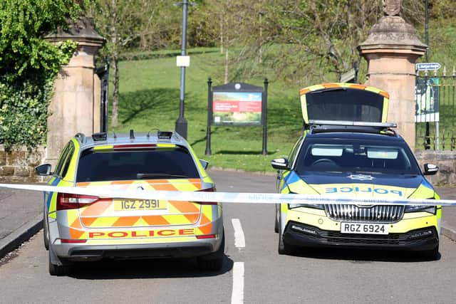 The scene at Cavehill Country Park on Wednesday morning. Picture: Jonathan Porter / PressEye