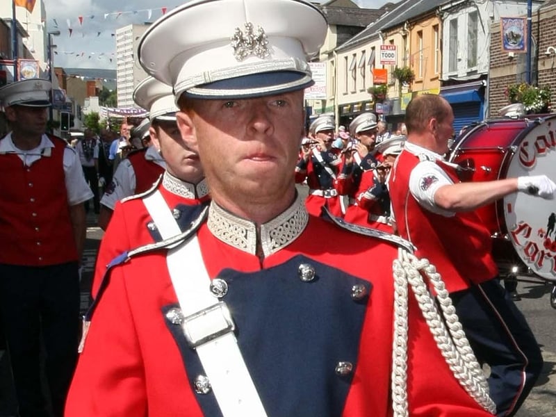 Taking part in the Twelfth. NT29-010FP