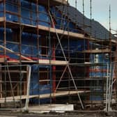 Homes under construction (archive image). Photo: Local Democracy Reporting Service.