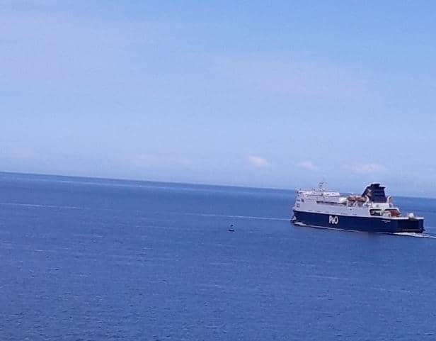Irish Sea crossing. Pic: Local Democracy Reporting Service