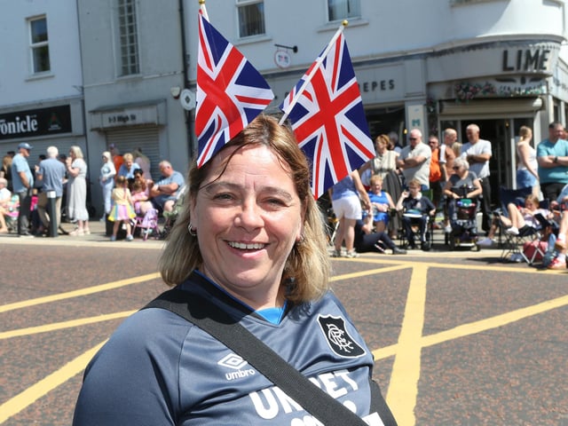 Ballymoney, Rasharkin, Cloughmills, Bushmills and Ballycastle were in attendance at the Twelfth demonstration in Ballymoney with a total of 43 Lodges and 22 bands.