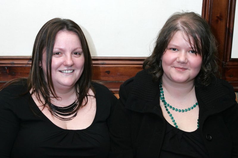 Pamela McCullough and Leanne Marvo were welcoming in 2007 at Ownies. ct01-045tc