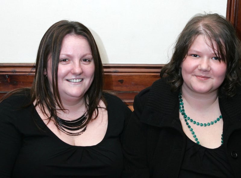 Pamela McCullough and Leanne Marvo were welcoming in 2007 at Ownies. ct01-045tc