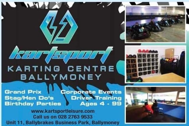 ...and finally, Kartsport Karting Centre in Ballymoney have come with a unique idea for Mother's Day. They said: "Based in Ballymoney, we've lots of families come for competitive races on our karts, followed by a session of Laser Tag. We don't mix our groups, so it's only your family on track. It's something different to do and great craic for all the family especially if Mum wins!" Check them out on Facebook.