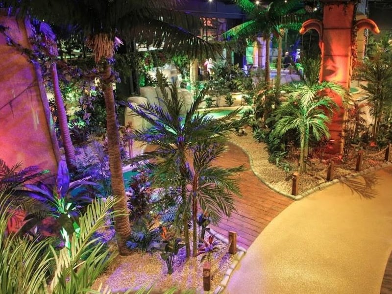 Bring some healthy competition to your relationship this Valentine’s Day with mini golf. Cityside’s Lost City Adventure Golf is home to two mini golf courses: Sunken Skull Ridge and Explorer Falls. The golf may be miniature, but you and your partner are guaranteed to have a massive amount of fun.
For more information, go to lostcityadventuregolf.com