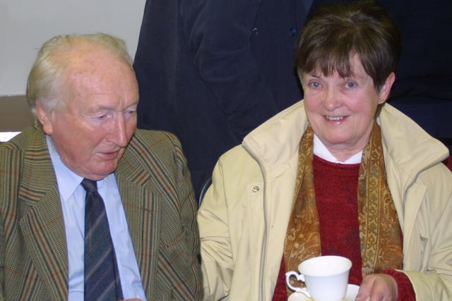 Some of those who attended meetings of Bellaghy Historical Society between 2000 and 2006.