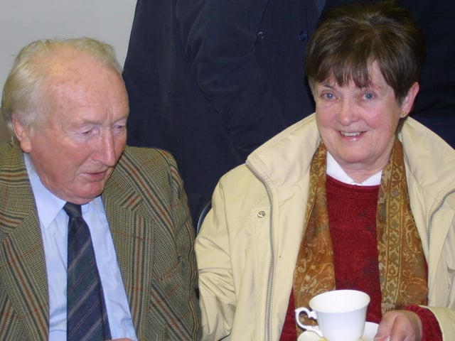 Some of those who attended meetings of Bellaghy Historical Society between 2000 and 2006.