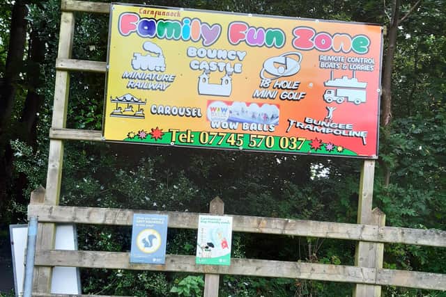 Carnfunnock Family Fun Zone. Picture: Local Democracy Reporting Service