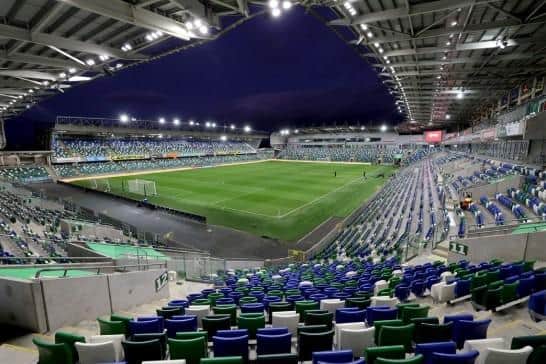 Road users are advised to anticipate some traffic disruption and plan for potential delays in South Belfast on Saturday 2nd May, due to the Irish Cup Final at the National Football Stadium at Windsor Park, Belfast. CREDIT IFA