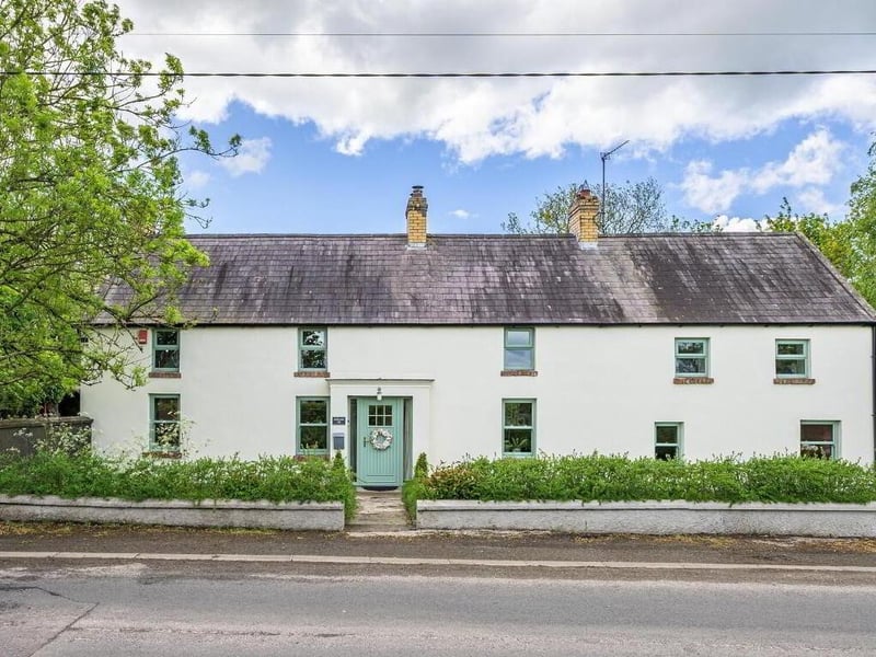 A detached family home that incorporates a studio/annex, this stunning property sits on grounds and gardens of approximately 2.2 acres. The original dwelling house dates back to the mid 1800s and over the years it has been sympathetically added to and upgraded. Among the interior features are a fabulous kitchen/dining area with a vaulted ceiling and an oil-fired Aga, a Pither stove to the reception hallway, and four bedrooms, including one with an en-suite and dressing room. Outside is a well-maintained and well-stocked garden with a patio and seating, stone outbuildings/storage, and a lovely wooded area. It's on the market for offers around £650,000 with Locale Home Sales & Lettings.