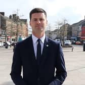 Upper Bann MLA Jonathan Buckley in Portadown, Co Armagh.