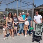 Families enjoying the day at Streamvale Farm, Pic Credit: SEHSCT