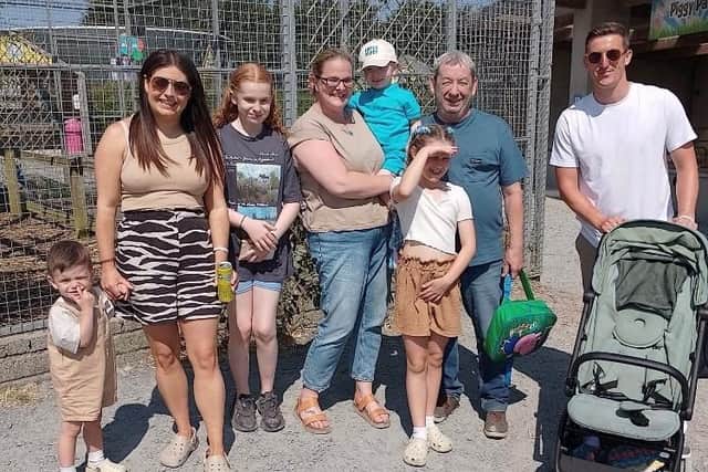 Families enjoying the day at Streamvale Farm, Pic Credit: SEHSCT