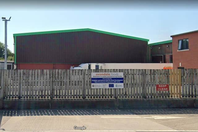 Avondale Foods in Craigavon has been named by the HMRC for failing to pay some of its workers the minimum wage. Photo courtesy of Google.