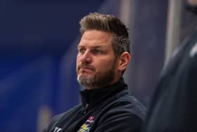 Belfast Giants' head coach Adam Keefe. Picture: Al Goold