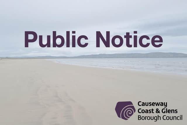 Council is urging the public to remain cautious when visiting beaches and rivers in the Causeway Coast and Glens area over the autumn and winter months, due to the potential presence of blue-green algae. Credit Causeway Coast and Glens Council