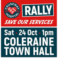 SoS Causeway Hospital's latest public rally backed by rural campaign group Farmers for Action