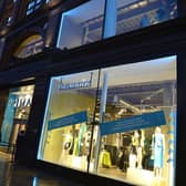 Shoppers gather ahead of the opening of the refurbished Priimark Bank Buildings in Belfast. Picture: Arthur Allison/Pacemaker Press.