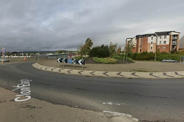 Police are appealing for information after a police vehicle was deliberately rammed in the Clon Elagh area of Derry / Londonderry on Sunday evening. Picture: Google