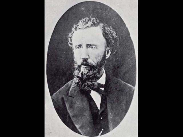 Irish American maritime pilot and entrepreneur, George Flavel was born in 1823. Some sources state he was born in Portadown, County Armagh, Ireland, while others state his birthplace as Norfolk, Virginia. He began working as a tugboat operator between Sacramento and San Francisco in 1849 and went on to amass a fortune with a business managing pilot boats on the Columbia River, making him a prominent local figure, and one of the first millionaires in Oregon. His other business interests included running a wharf in Astoria, and managing a coal business from Australia. At the time of his death in 1893, Flavel had a net worth of nearly US$2 million (equivalent to $60,318,519 in 2021).