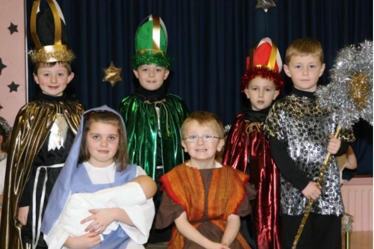 Woodlawn Primar pupils who performed in the school's 2007 Nativity play.