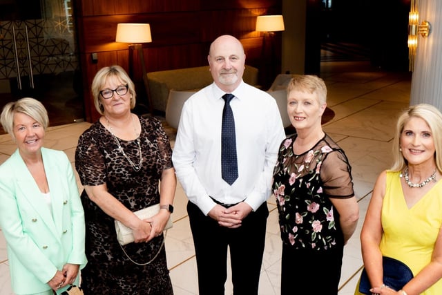 Moy Park employees who celebrated 45 years of service at company’s Long Service Celebration event