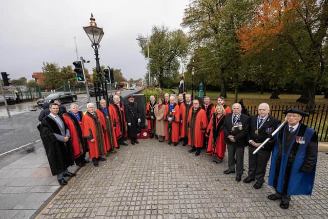 Lisburn and Castlereagh City Council has unveiled a memorial in honour of Prison Officers killed in the line of duty. Pic credit: LCCC