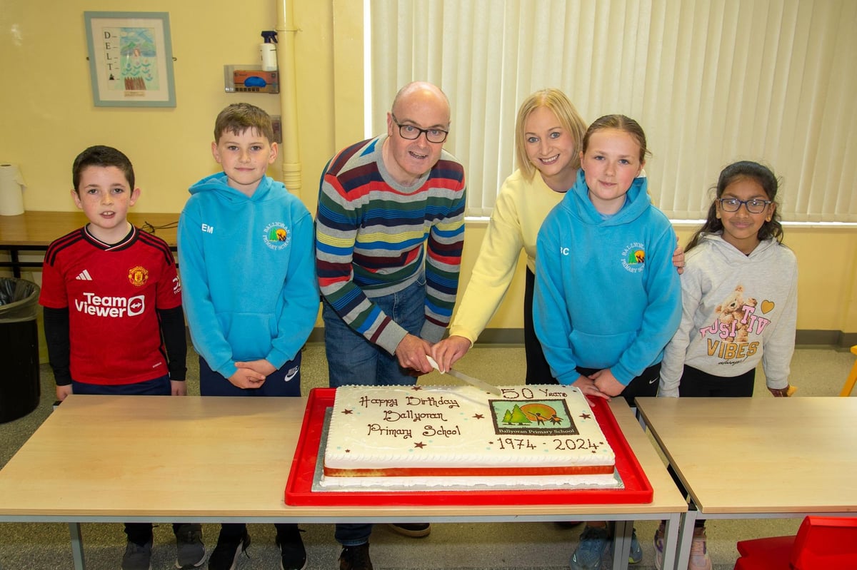 16 fun photos as Ballyoran Primary School in Portadown celebrates 50th birthday