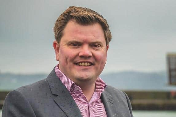 Councillor Aaron Skinner. Photo submitted by East Antrim Alliance.