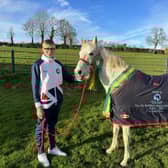 Wallace High student Harry McMillan has just returned from winning the International Mounted Games in Australia with his GB teammates. Pic credit: Contributed by June McMillan