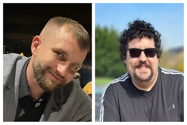 Mateusz Prokopiuk (left) and Malek Kerbache. Pictures: released by PSNI