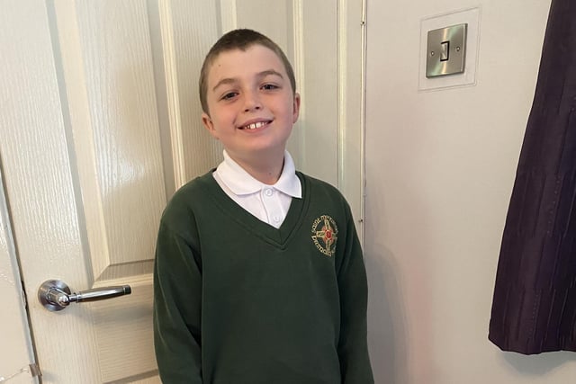 Alexander Steele (9) is P6 at St. MacNissi’s Primary School in Larne.
